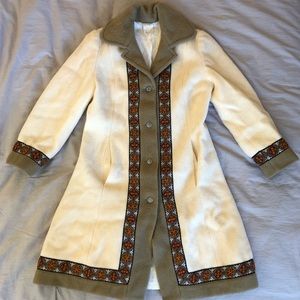 Vintage Polish Wool Coat